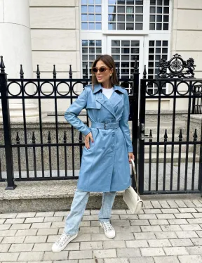 Тренч женский из натуральной кожи - фото 5