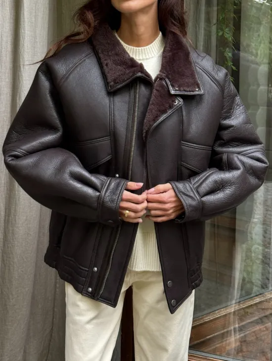 Натуральная дубленка - женская - фото 1