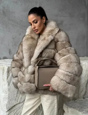 Шуба из песца - фото 11