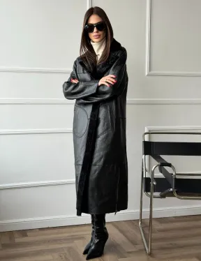 Дубленка из натуральной овчины астраган - фото 12