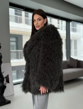 Шубка из ламы - фото 12